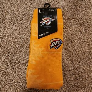 NWT Oklahoma City Thunder Crew Socks